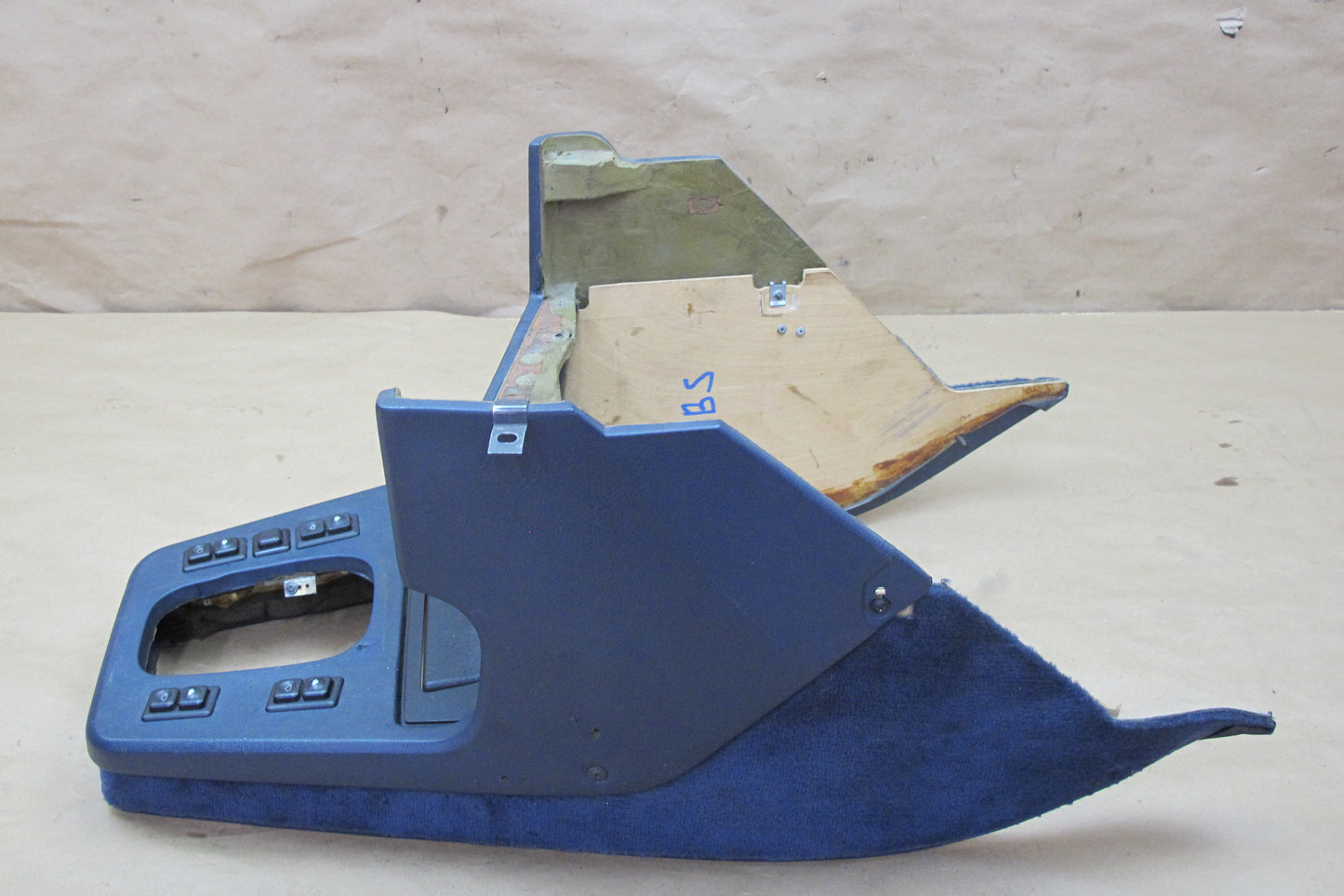 83-87 BMW E24 6-SERIES Dash Center Console Shifter Trim Window Switch OEM