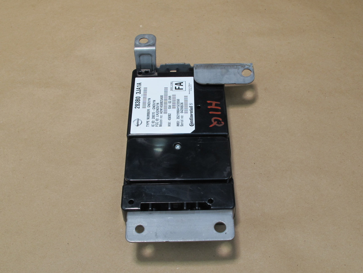 2013-2017 Infiniti JX35 QX60 Telematics Communication Control Module 283B03JA1A