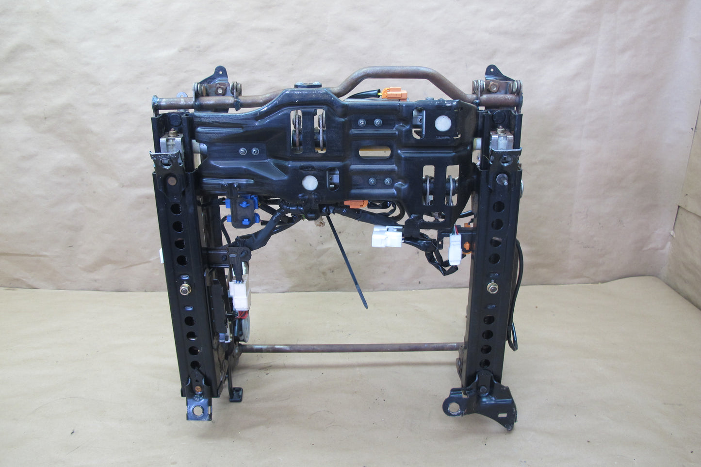 95-00 Lexus SC300 SC400 Front Right Seat Lower Frame Track Rail w Motors OEM