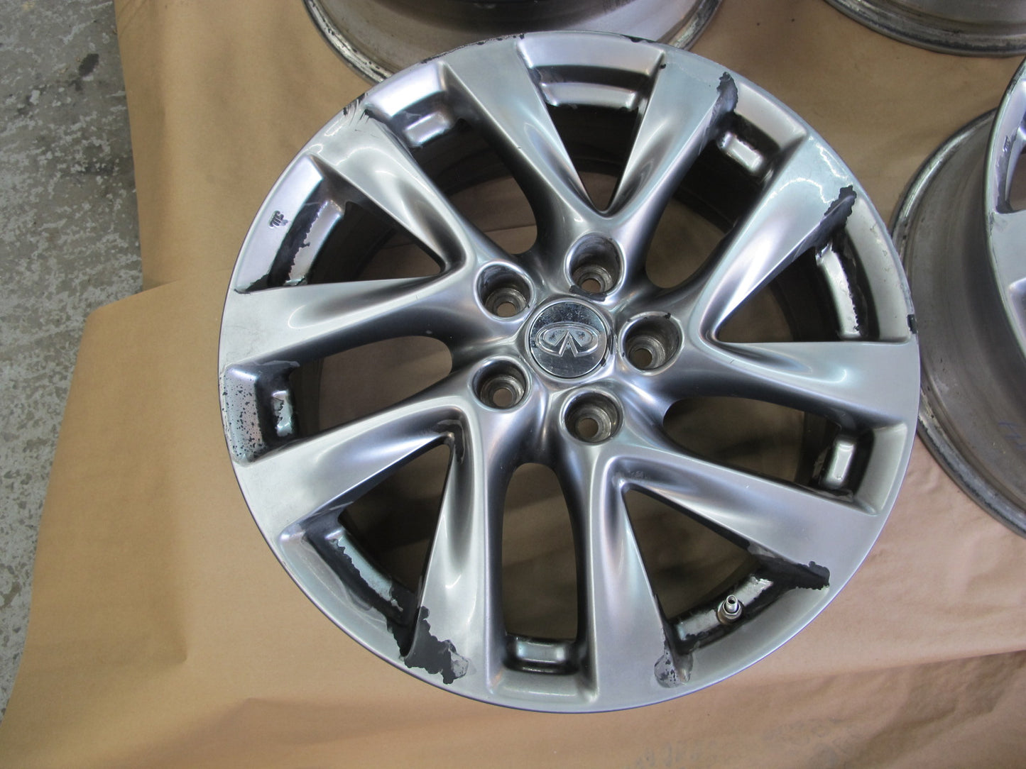 2013-2016 Infiniti JX35 QX60 R18" Factory 10 Spoke Alloy Wheel Rim 18X7.5J Set