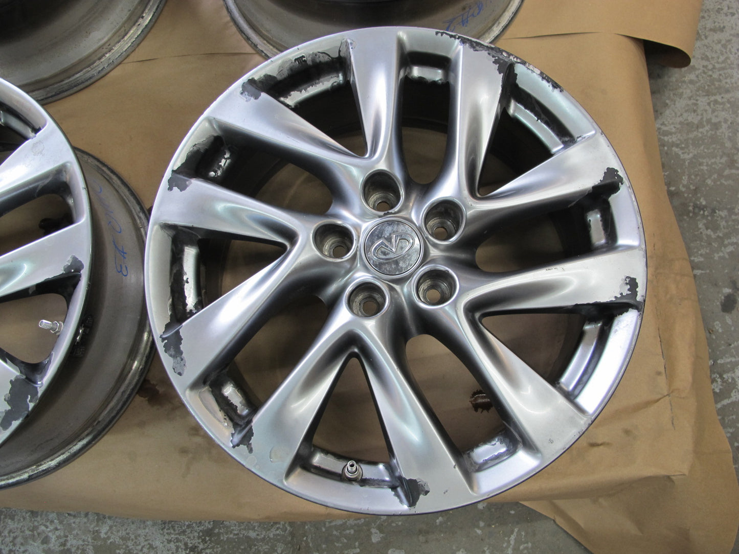 2013-2016 Infiniti JX35 QX60 R18" Factory 10 Spoke Alloy Wheel Rim 18X7.5J Set