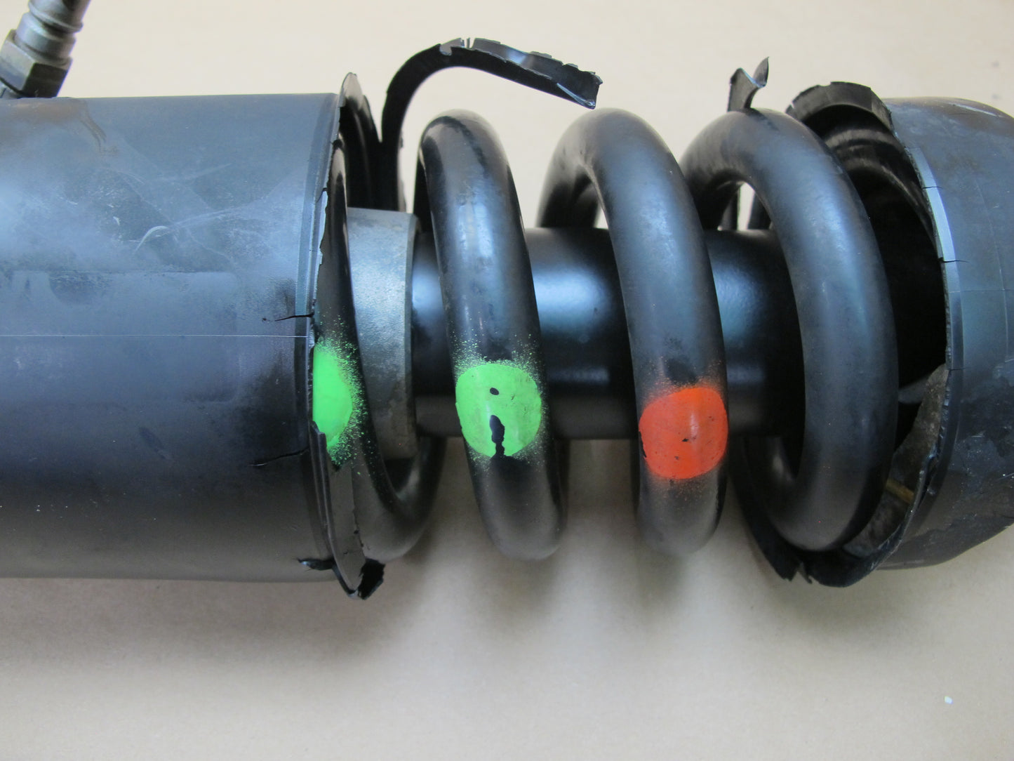 03-06 Mercedes R230 SL Set of 2 Front Hydraulic Strut Shock Absorber OEM