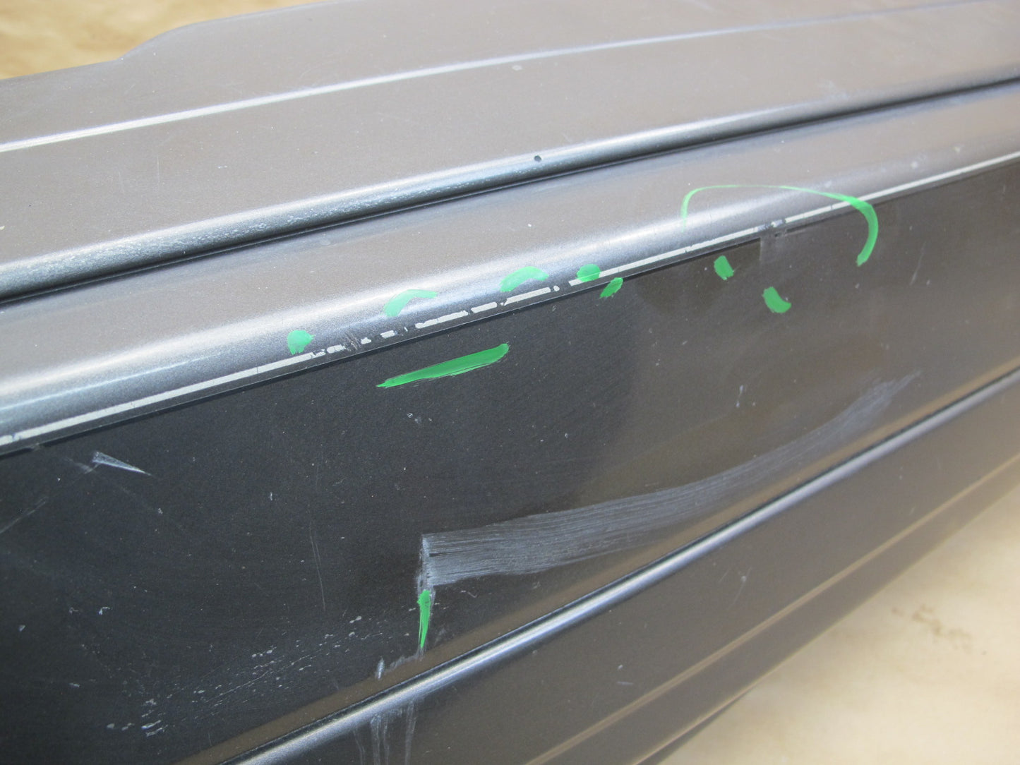 85-86 Nissan Z31 300ZX 2+0 NON Turbo Rear Bumper Cover OEM