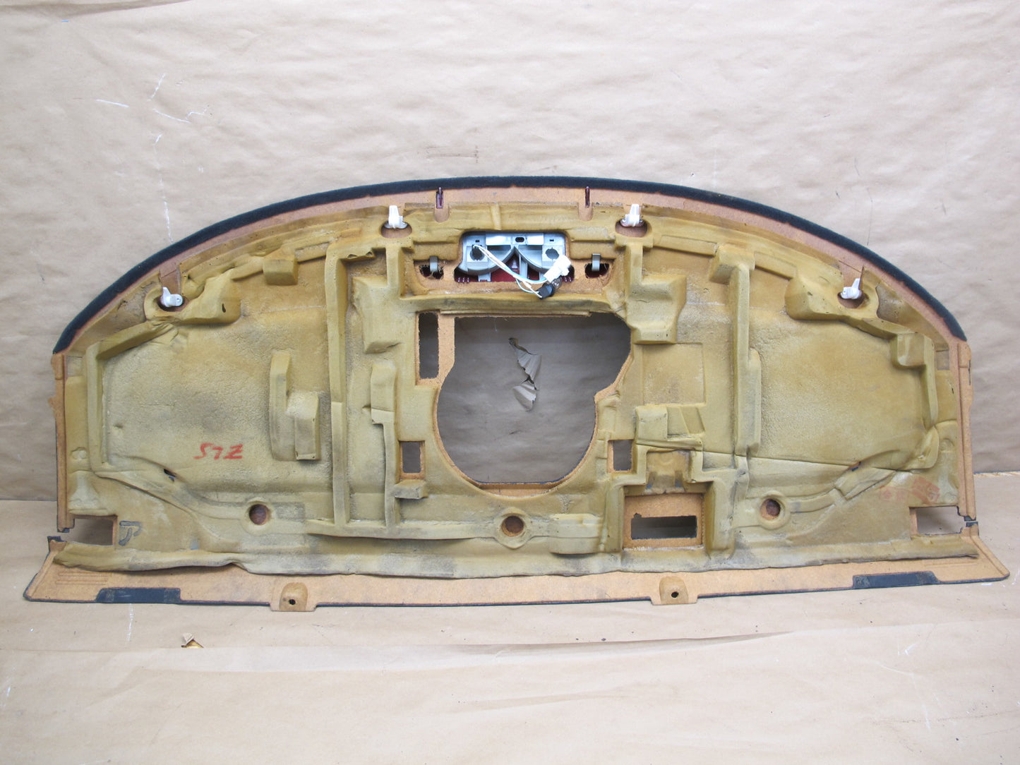 95-00 Lexus UCF20L LS400 Rear Parcel Shelf Deck Trim Panel w Brake Light OEM