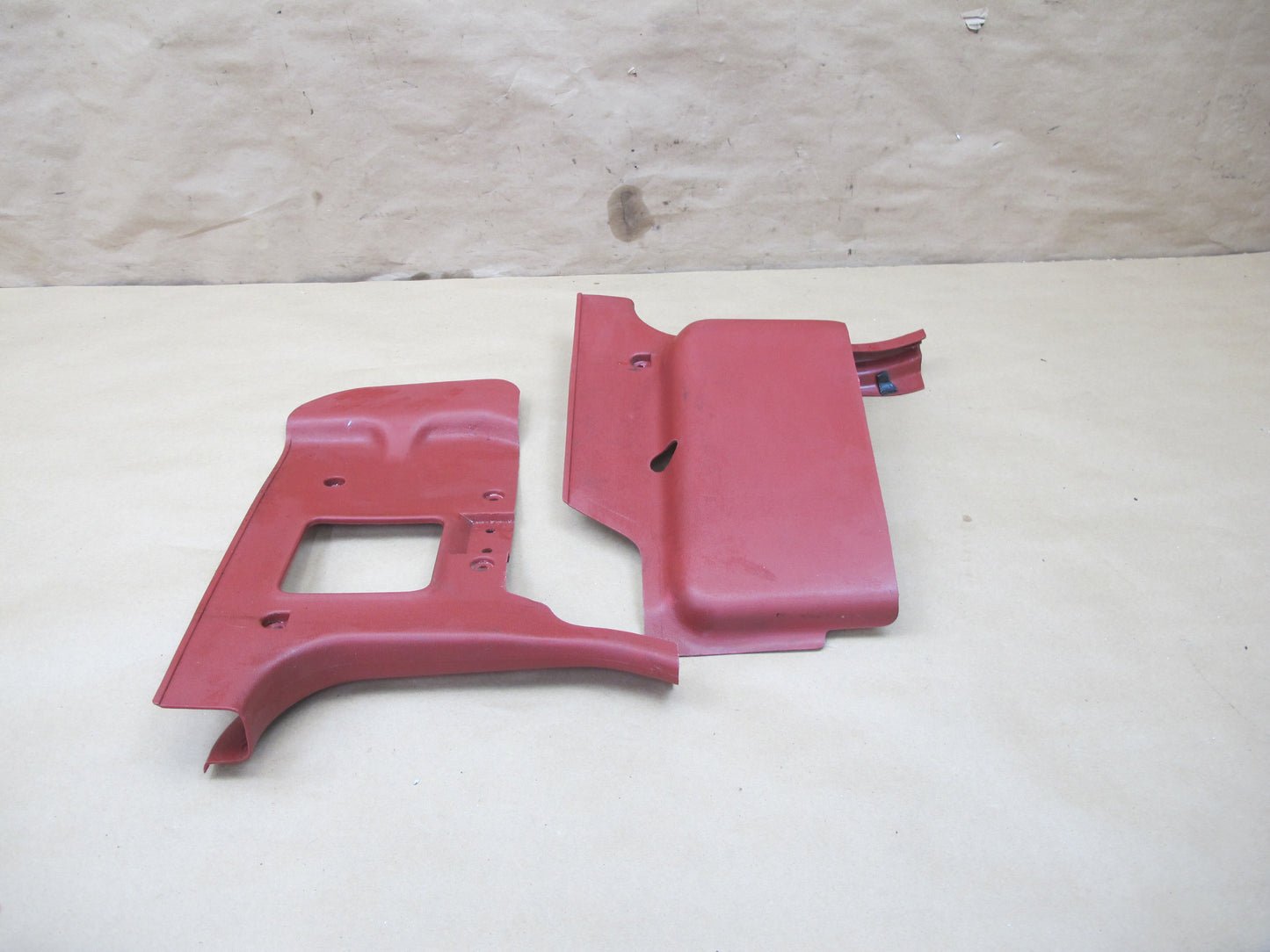 81-83 Datsun Nissan 280ZX S130 2+0 Front Right & Left Kick Trim Cover Set OEM