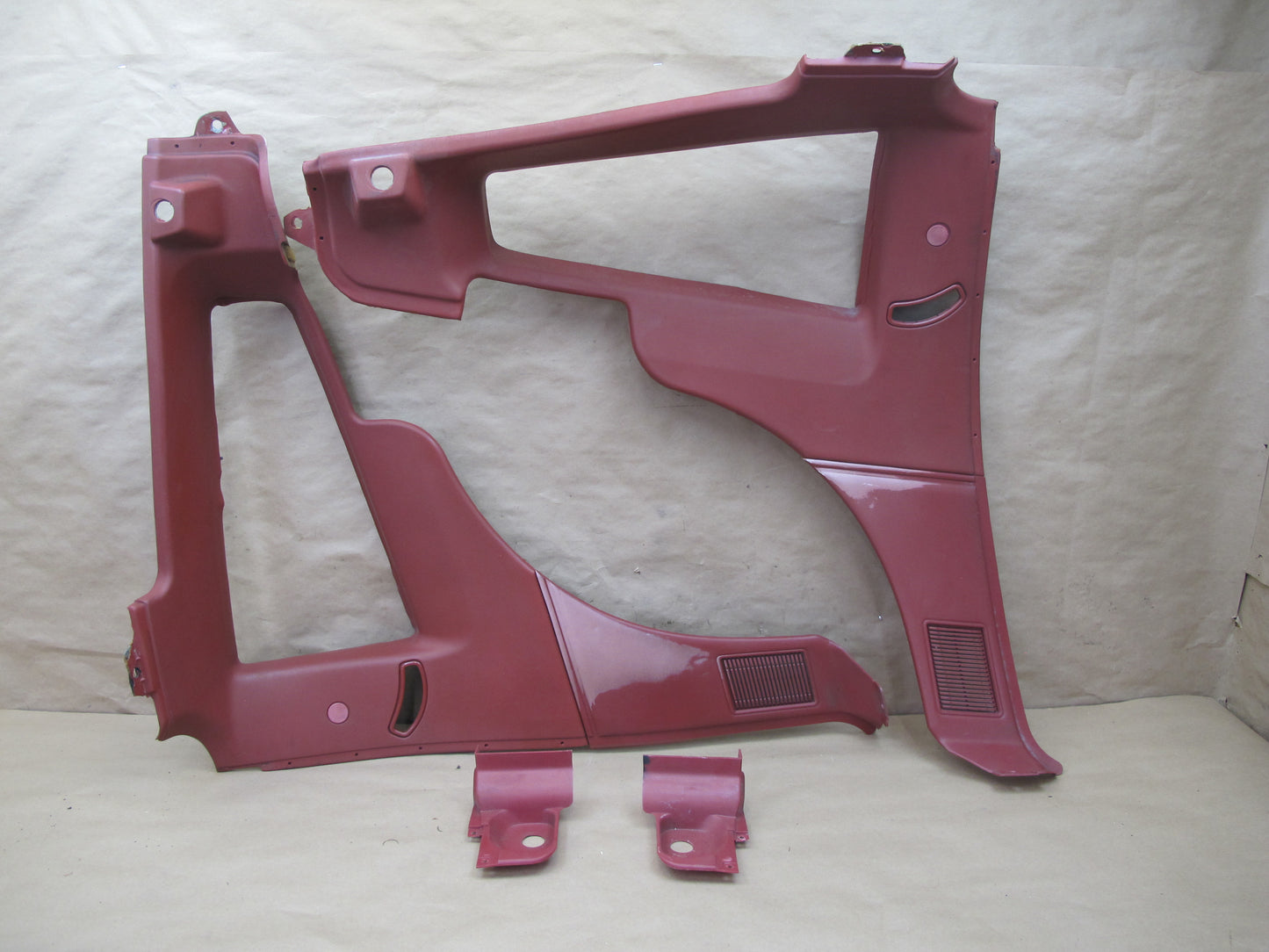 81-83 Datsun Nissan 280ZX S130 2+0 Set of 4 Rear Left & Right Quarter Trim OEM
