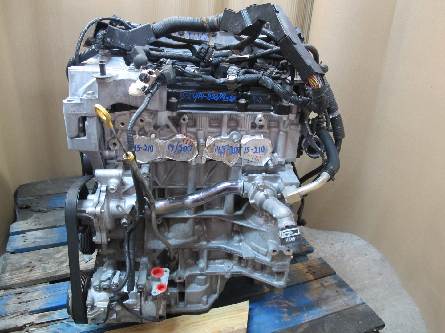 2014-2017 Infiniti QX60 2.5L QR25DER Hybrid Engine 2.5L VIN C 4TH Digit 171k