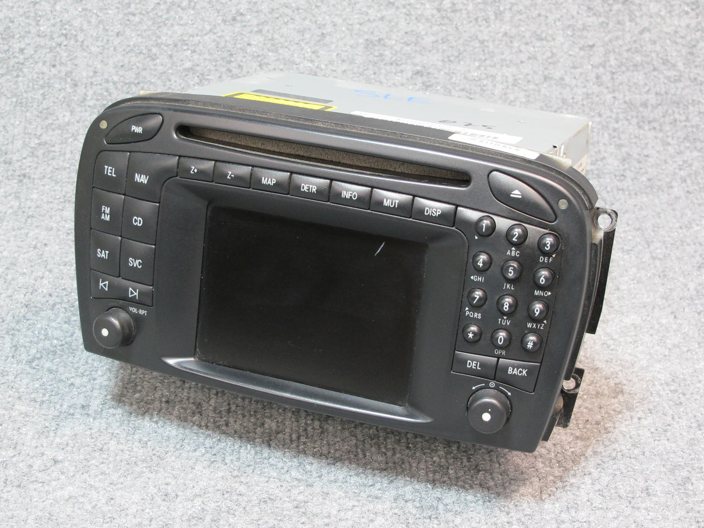 03-04 Mercedes R230 Sl-class GPS Navi Radio CD Player Receiver Head Unit OEM