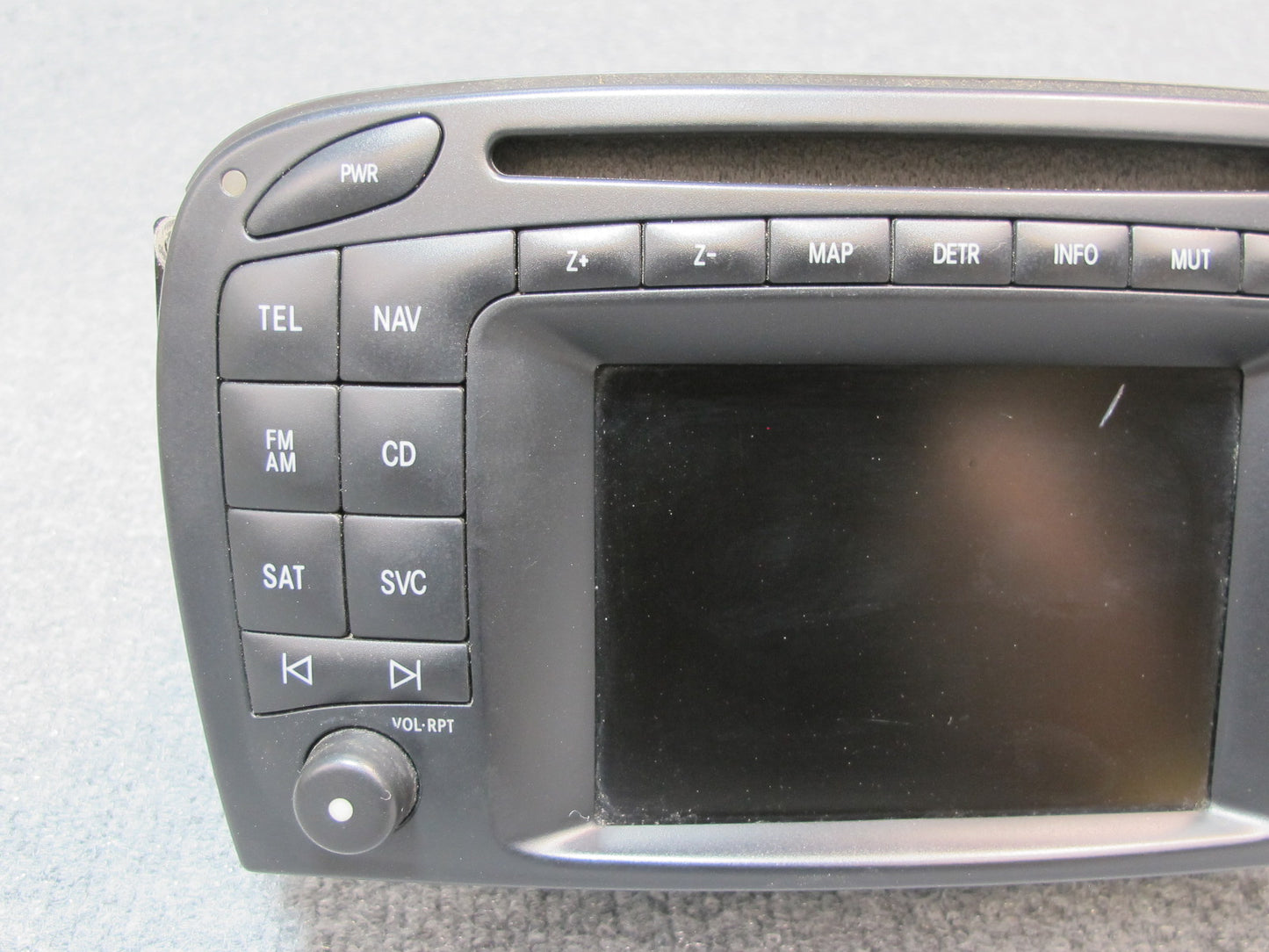 03-04 Mercedes R230 Sl-class GPS Navi Radio CD Player Receiver Head Unit OEM
