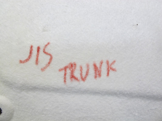 10-11 Lexus IS250 IS350 Convertible Rear Trunk Lid Trim Carpet Liner Panel OEM