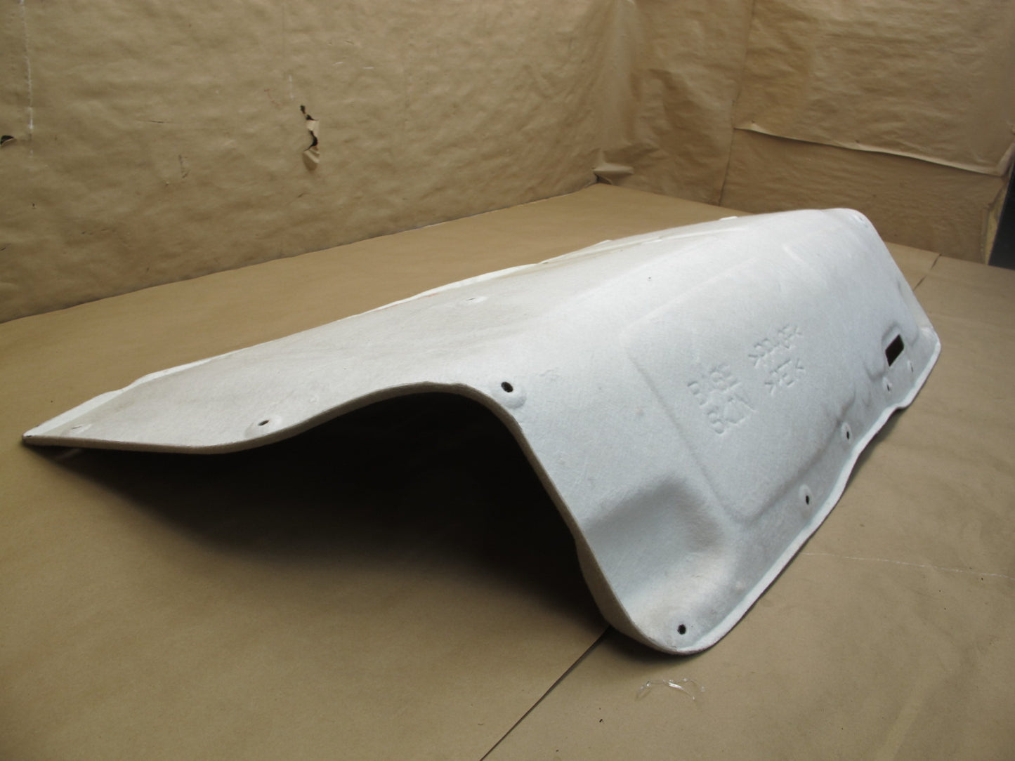 10-11 Lexus IS250 IS350 Convertible Rear Trunk Lid Trim Carpet Liner Panel OEM