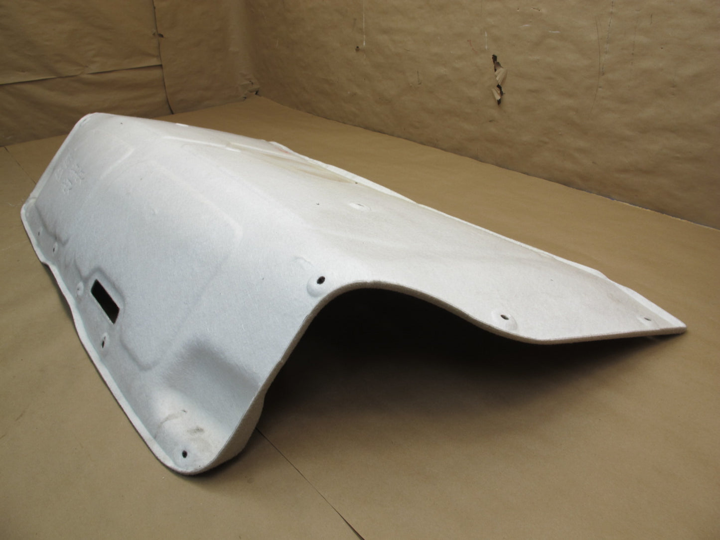 10-11 Lexus IS250 IS350 Convertible Rear Trunk Lid Trim Carpet Liner Panel OEM