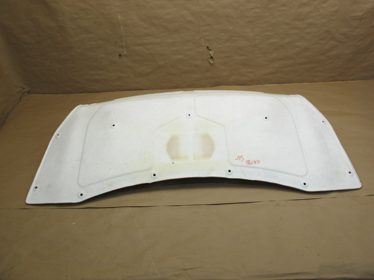10-11 Lexus IS250 IS350 Convertible Rear Trunk Lid Trim Carpet Liner Panel OEM