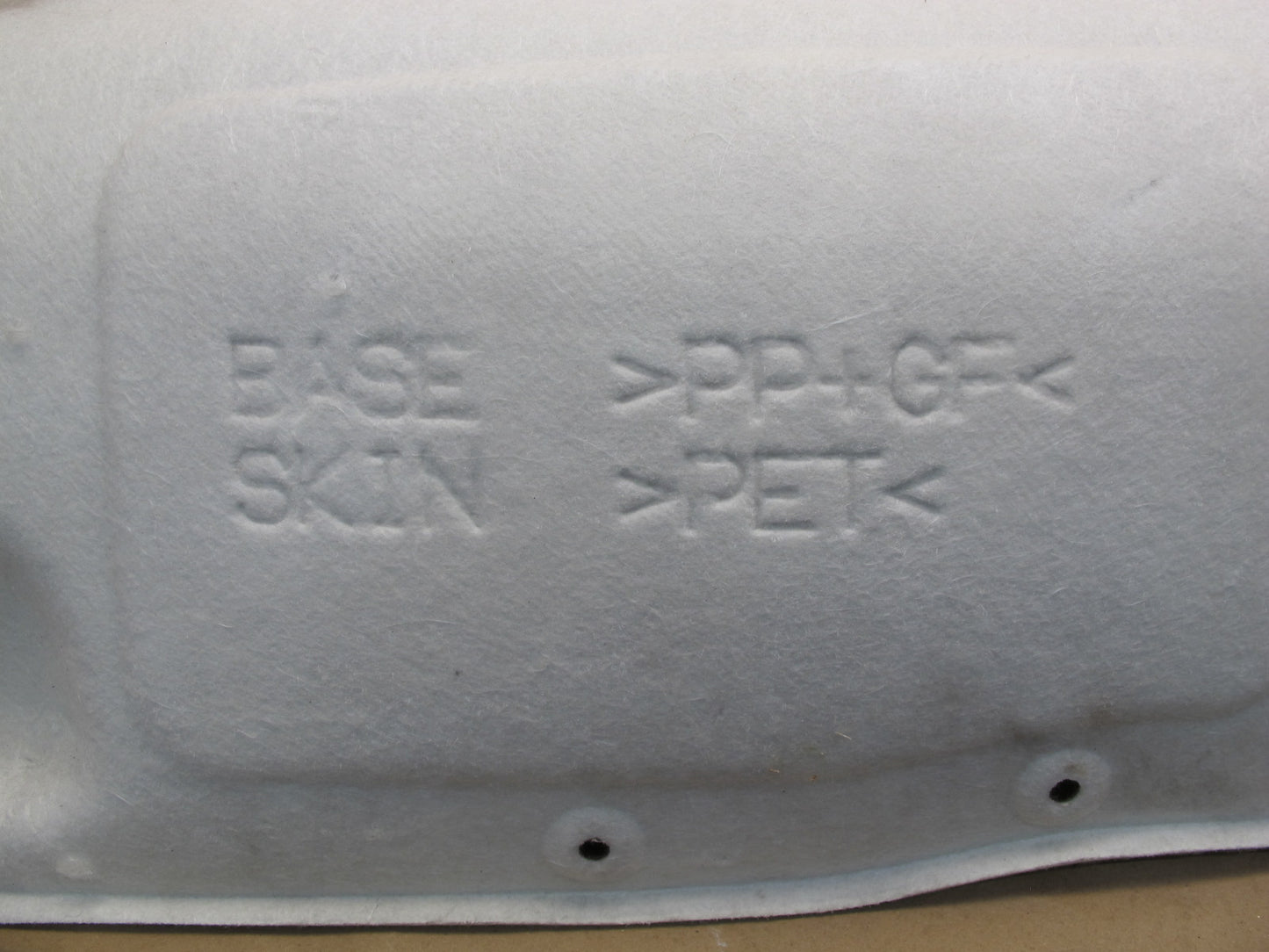 10-11 Lexus IS250 IS350 Convertible Rear Trunk Lid Trim Carpet Liner Panel OEM