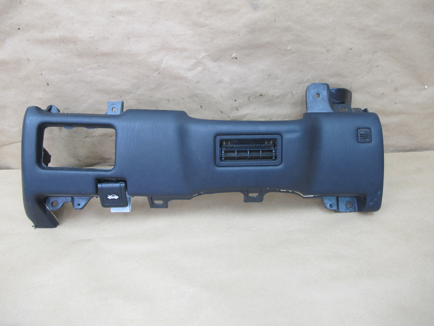 95-00 Lexus UCF20L LS400 Dash Left Lower Knee Trim Cover w Hood Lever OEM