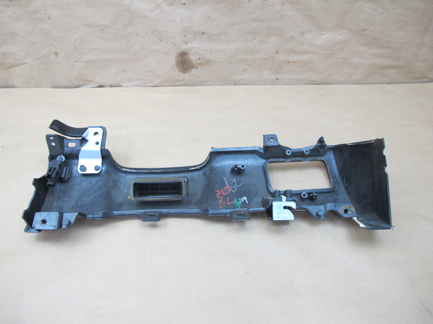 95-00 Lexus UCF20L LS400 Dash Left Lower Knee Trim Cover w Hood Lever OEM