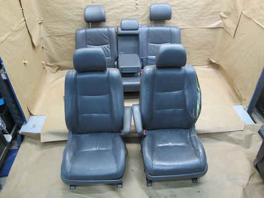 2003-2004 Lexus UZJ120L GX470 Front & Rear Leather Seat Set