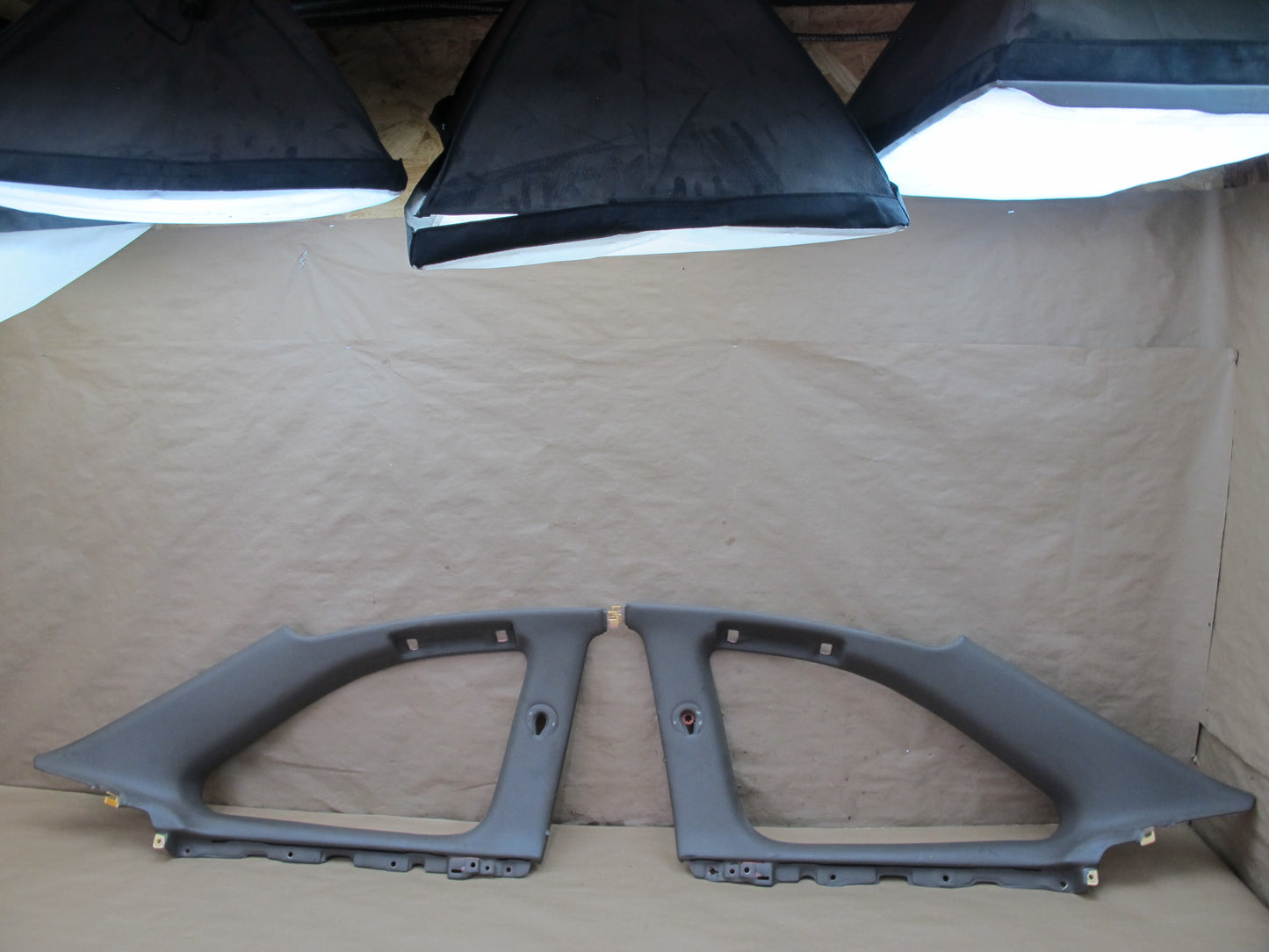 92-00 Lexus UZZ30 SC300 SC400 Set of 2 Rear Quarter Window Trim Panel OEM