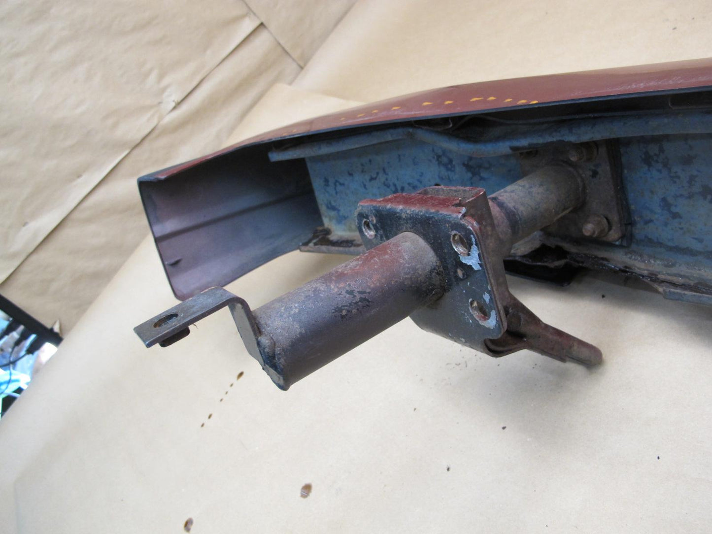82-83 Datsun Nissan 280ZX S130 Rear Bumper Cover w Impact Shock Absorber OEM