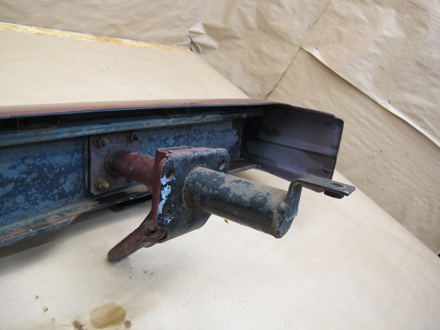 82-83 Datsun Nissan 280ZX S130 Rear Bumper Cover w Impact Shock Absorber OEM