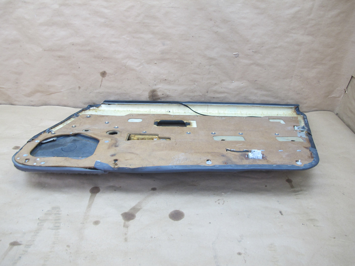 85-89 Nissan Z31 300ZX 2+0 Set of 2 Door Interior Trim Cover Panel Black OEM