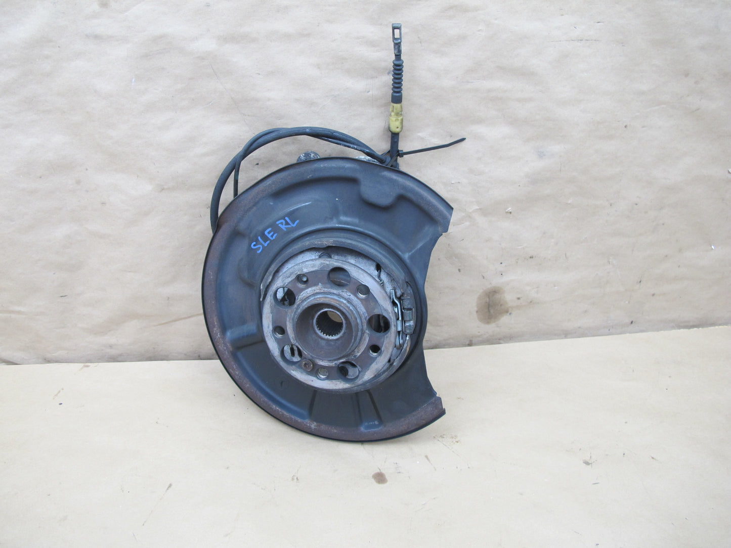 03-08 Mercedes R230 Sl-class Rear Left Spindle Knuckle Wheel Hub Bearing OEM