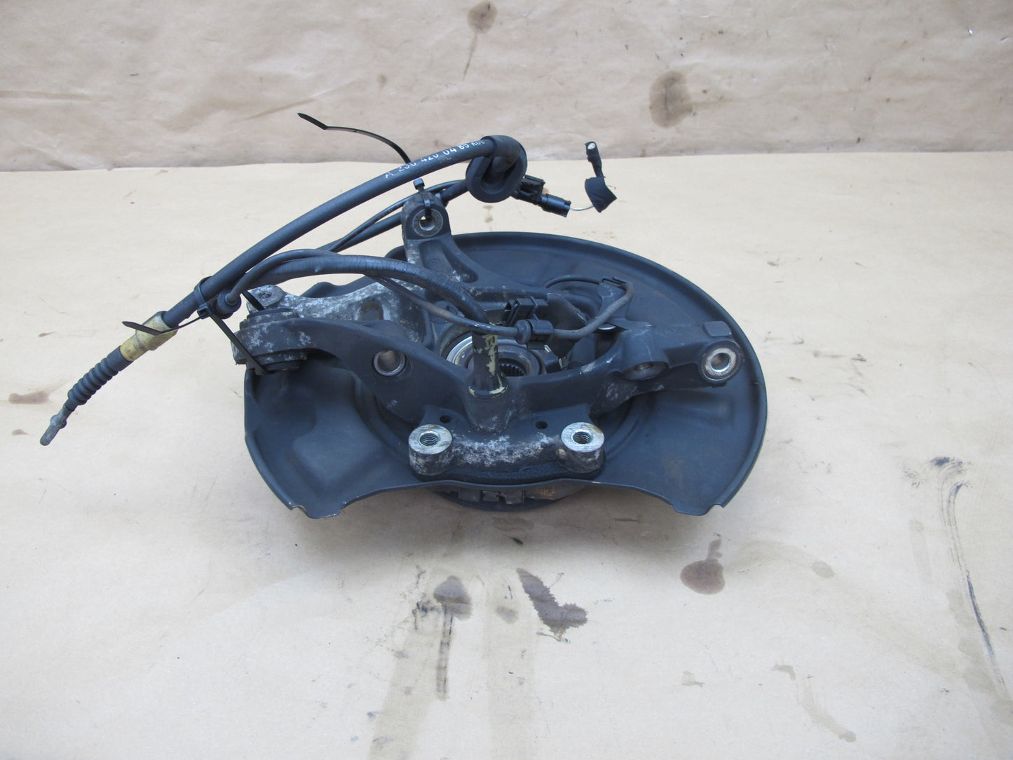 03-08 Mercedes R230 Sl-class Rear Left Spindle Knuckle Wheel Hub Bearing OEM