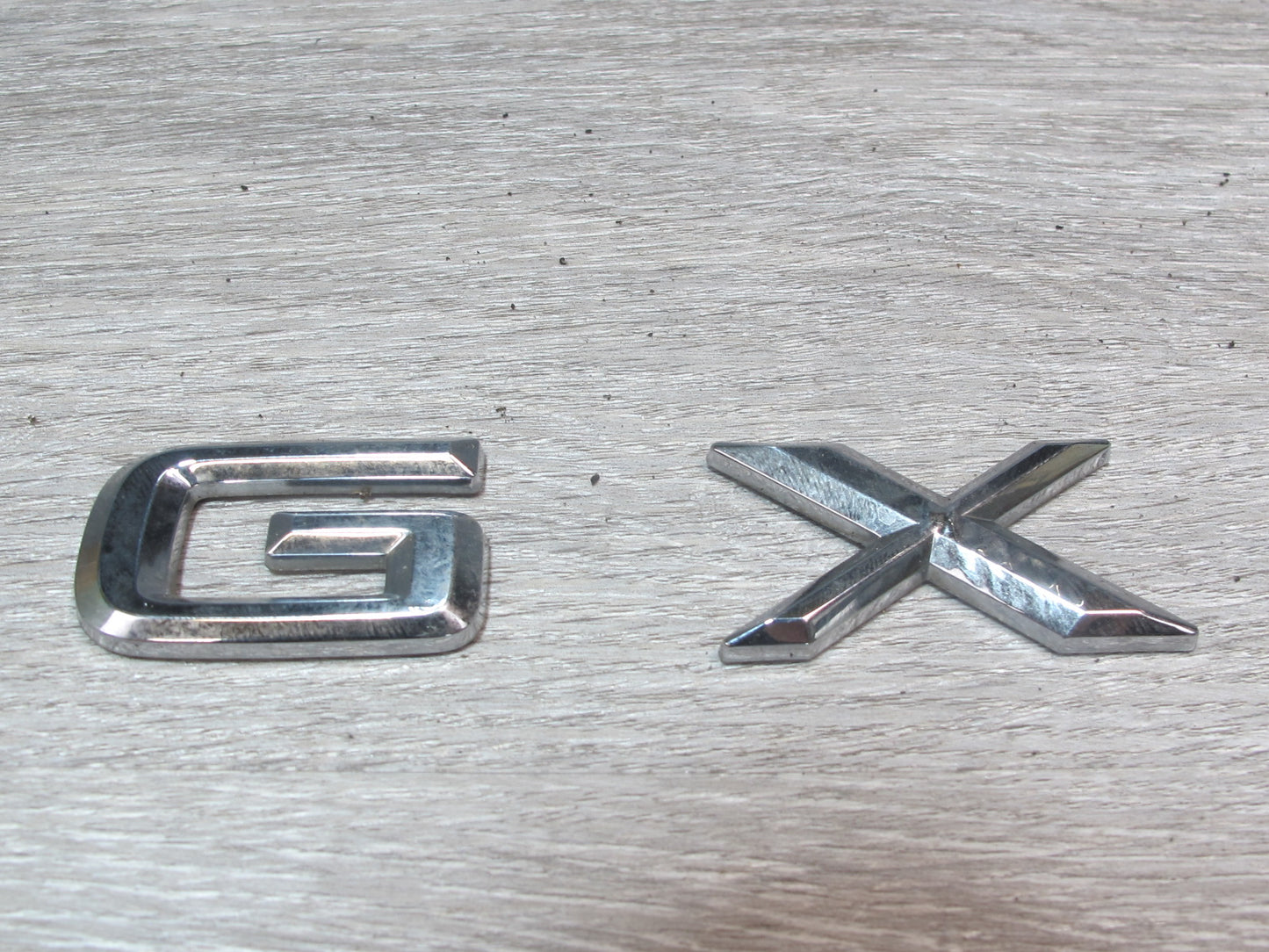 2003-2009 Lexus UZJ120L GX470 Rear Trunk Lid Emblem Logo Badge Symbol Set