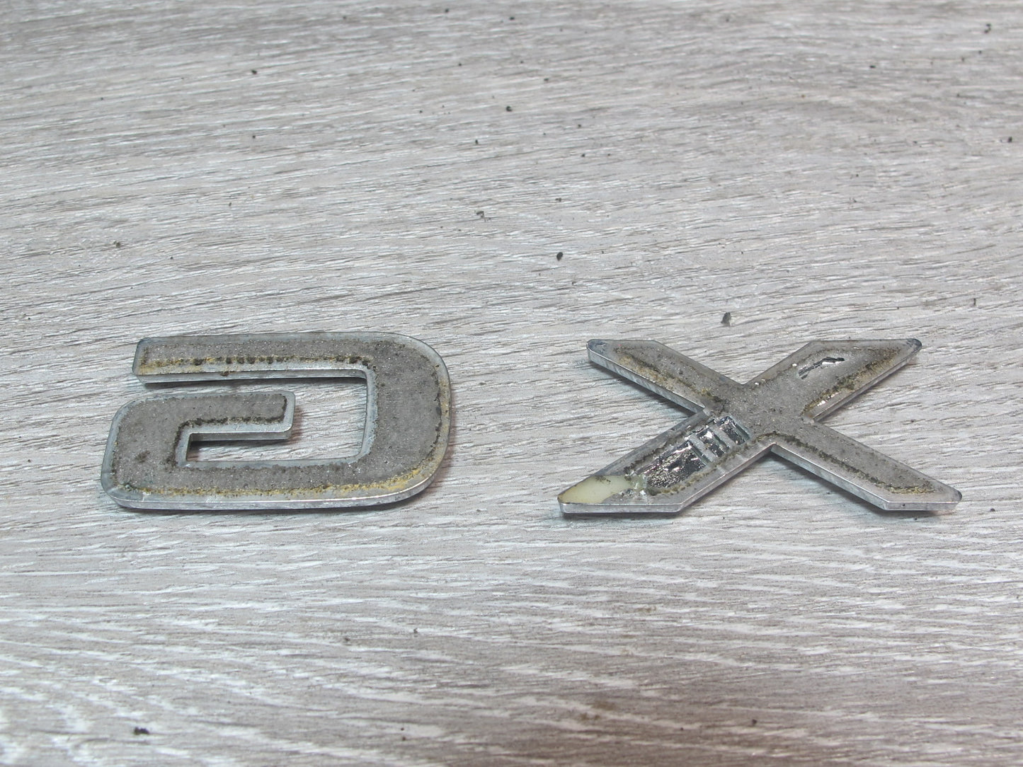 2003-2009 Lexus UZJ120L GX470 Rear Trunk Lid Emblem Logo Badge Symbol Set