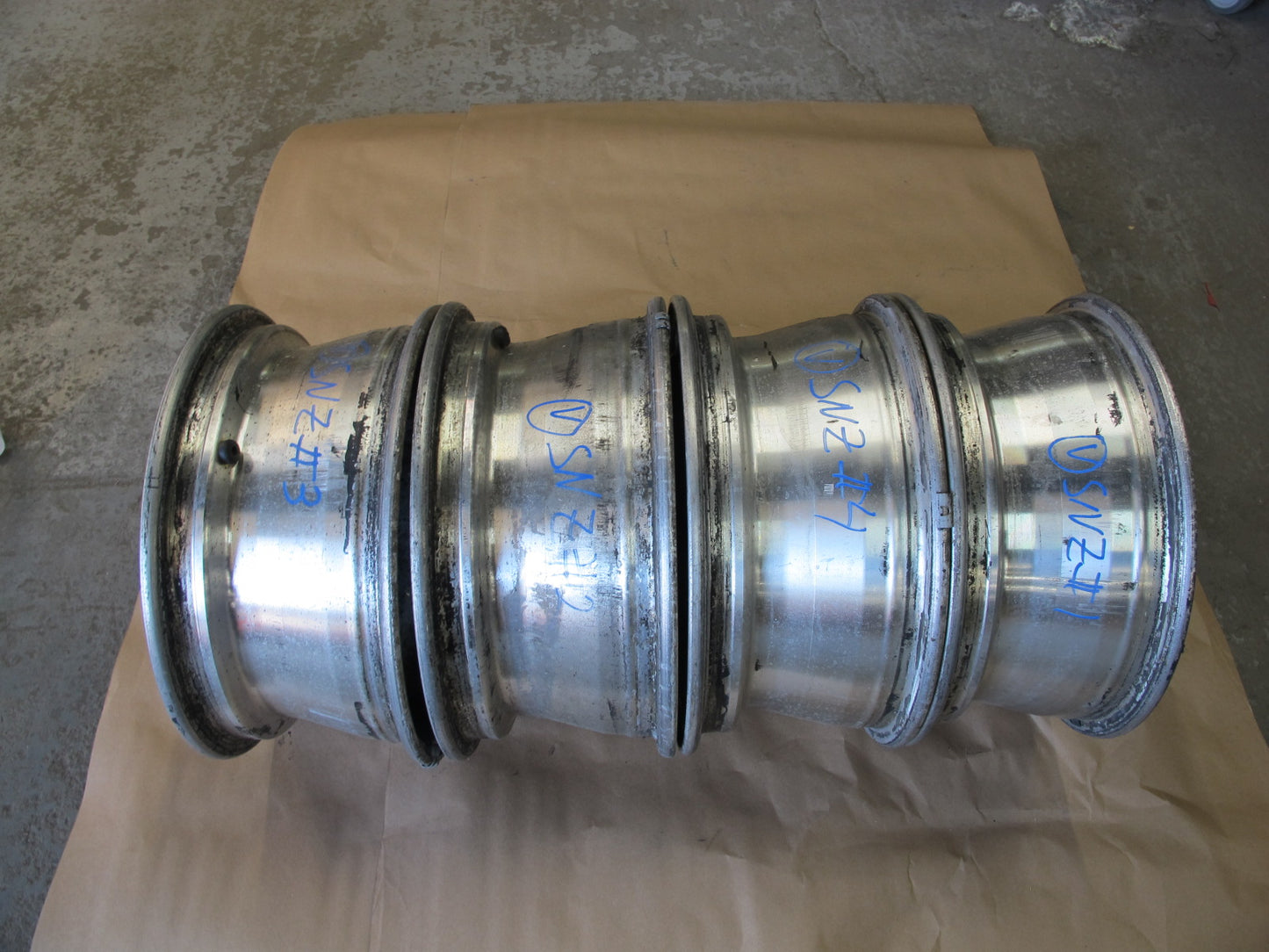 84-87 Nissan Z31 300ZX Set of 4 Factory R15 15" Wheel Rim 15x6.5JJ ET10 OEM
