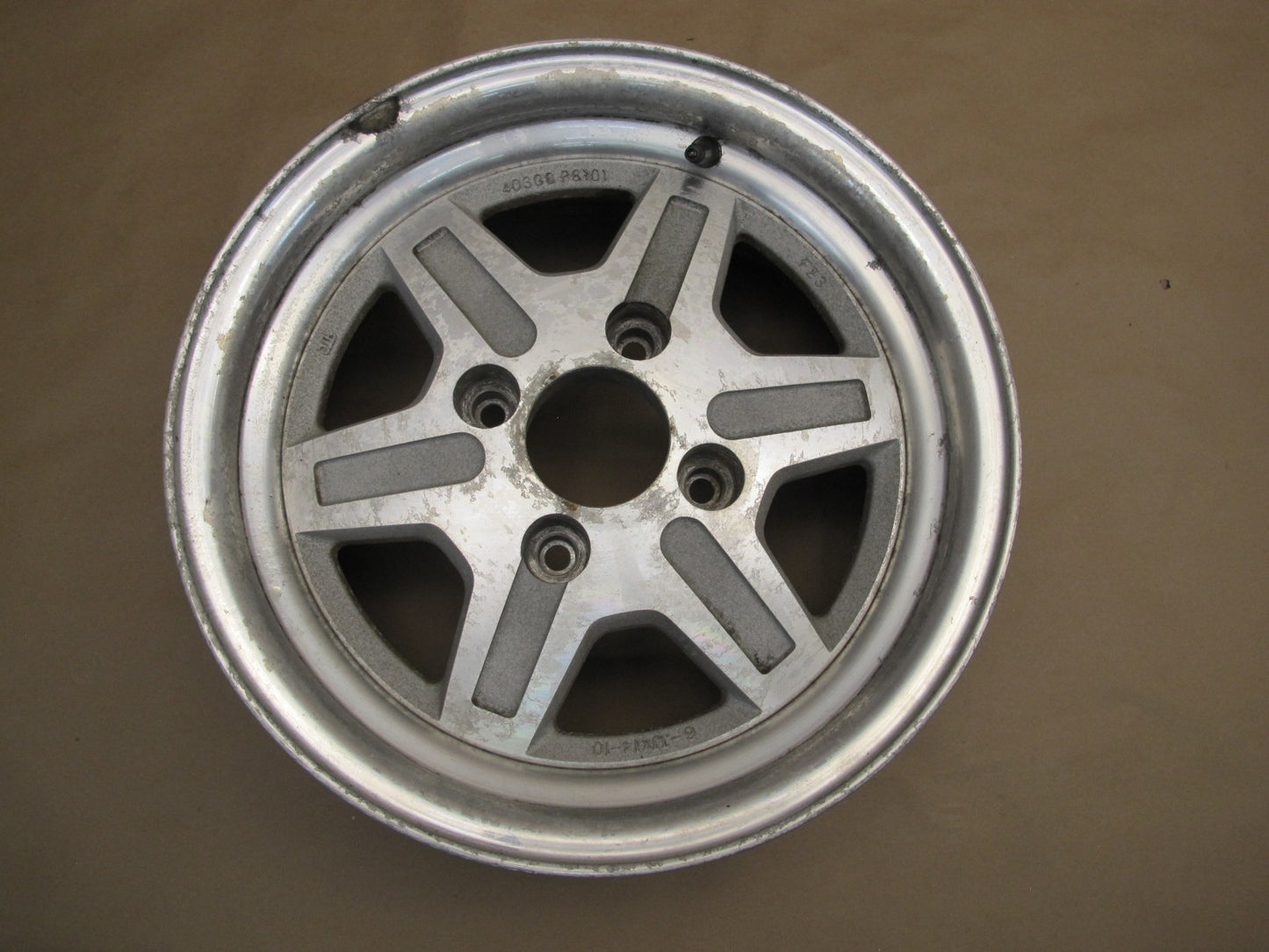 79-83 Datsun Nissan 280ZX S130 Set of 4 14" R14 Wheel Rim 14X6J ET10 OEM