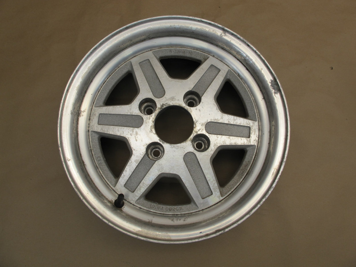 79-83 Datsun Nissan 280ZX S130 Set of 4 14" R14 Wheel Rim 14X6J ET10 OEM