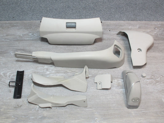 03-06 Mercedes R230 Front Right Seat Backrest Recline Switch w Trim Cover Set