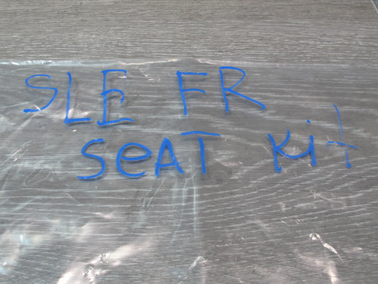 03-06 Mercedes R230 Front Right Seat Backrest Recline Switch w Trim Cover Set