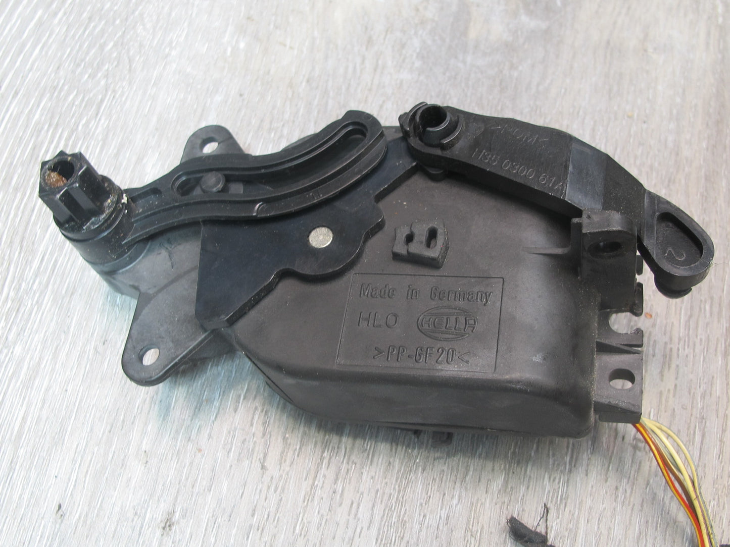 1999-2005 Porsche 911 996 A/C Heater Flap Door Actuator Motor Wiring Set