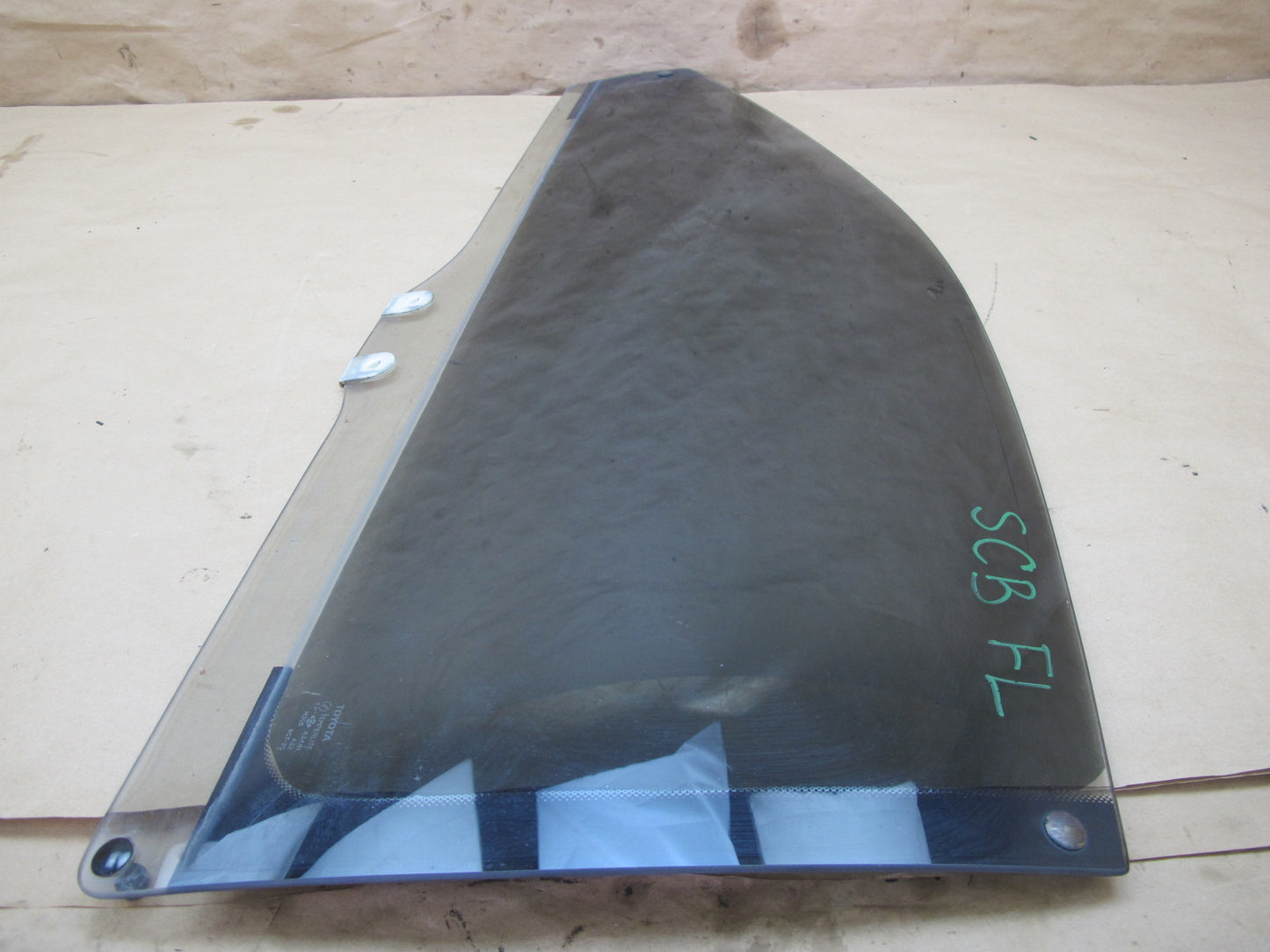 92-94 Lexus UZZ30L SC300 SC400 Front Left Driver Door Glass Window OEM