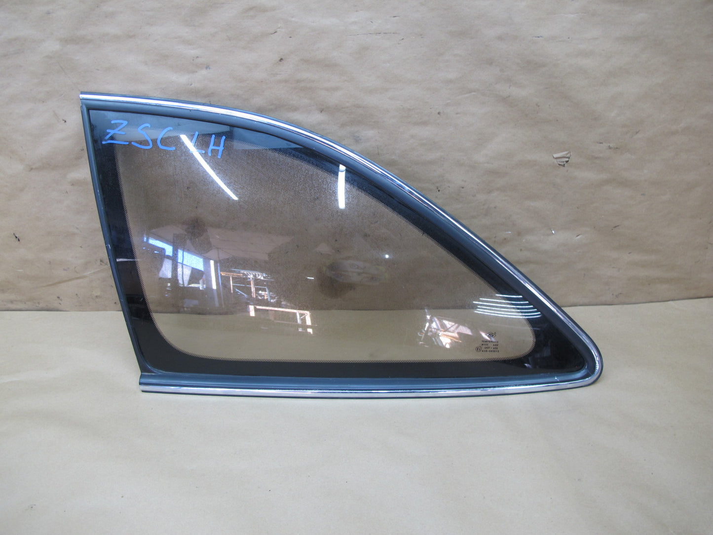 97-00 Lexus JZZ31L SC300 SC400 Rear Left Quarter Glass Window OEM