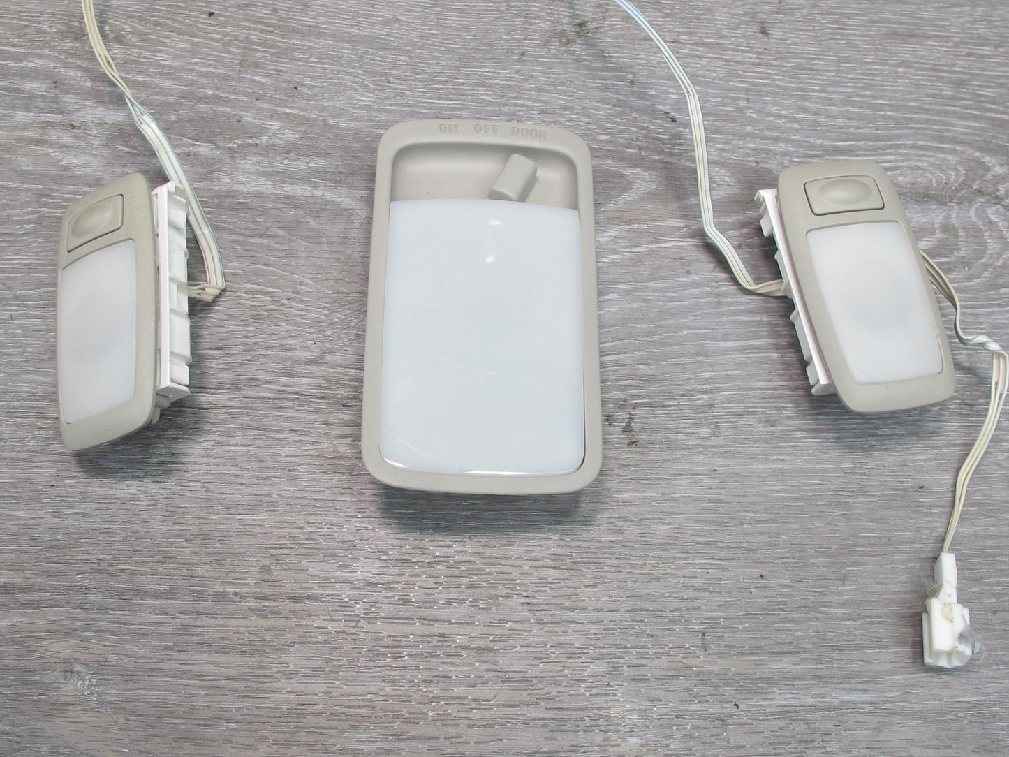 2013-2020 Infiniti QX60 JX35 Upper Roof Overhead Console MAP Light Lamp Set