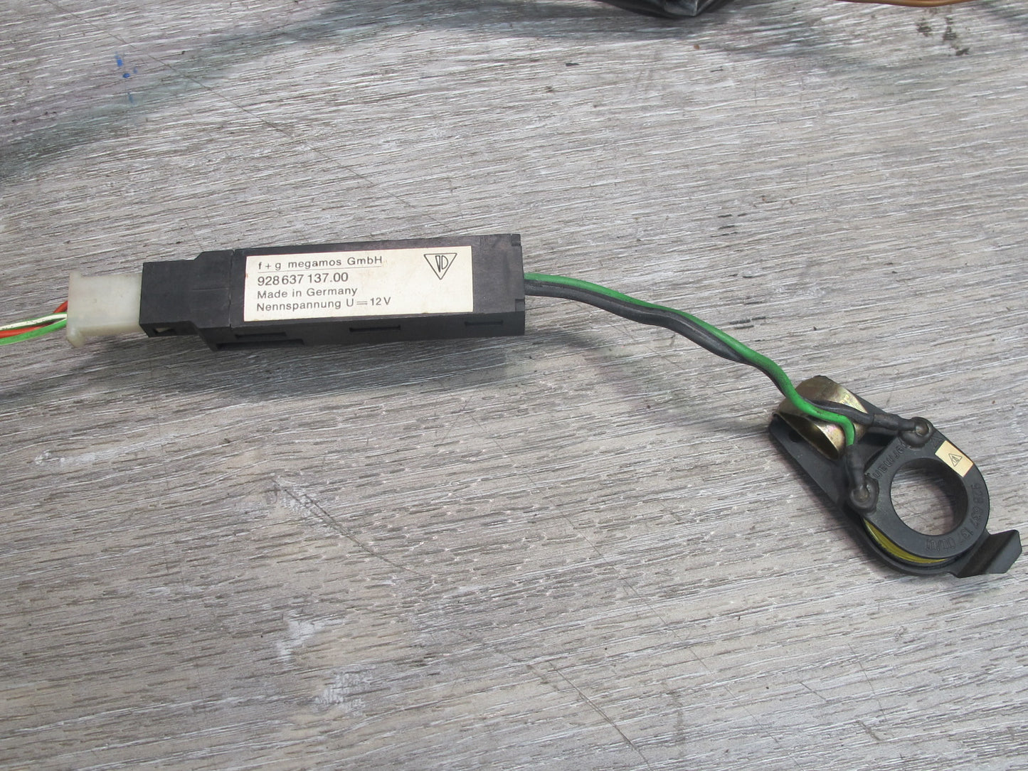1989-1990 Porsche 928 S4 Left Driver Side Door Wire Wiring Harness