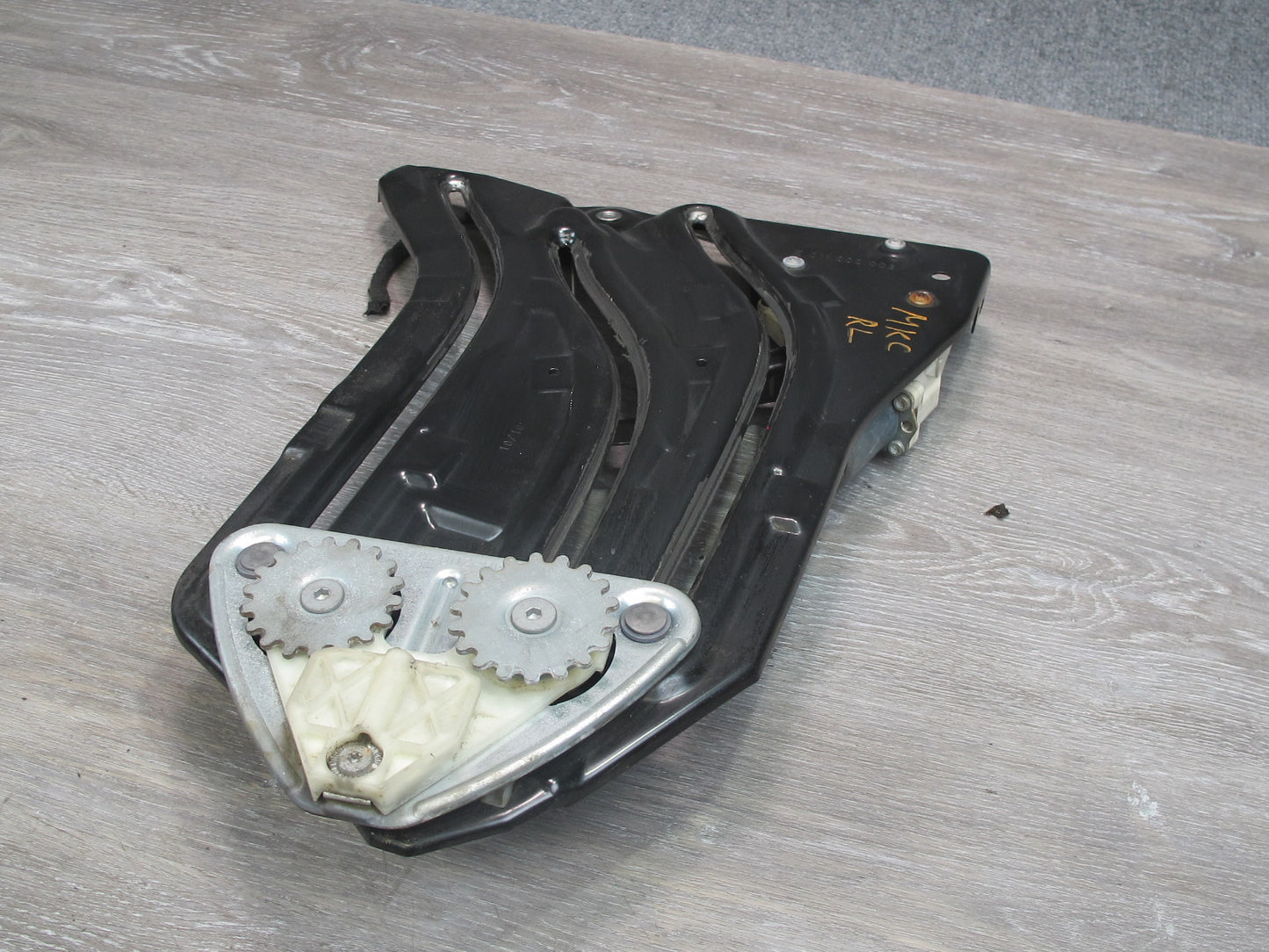 09-15 Mini Cooper R57 Convertible Rear Left Window Regulator w Motor OEM