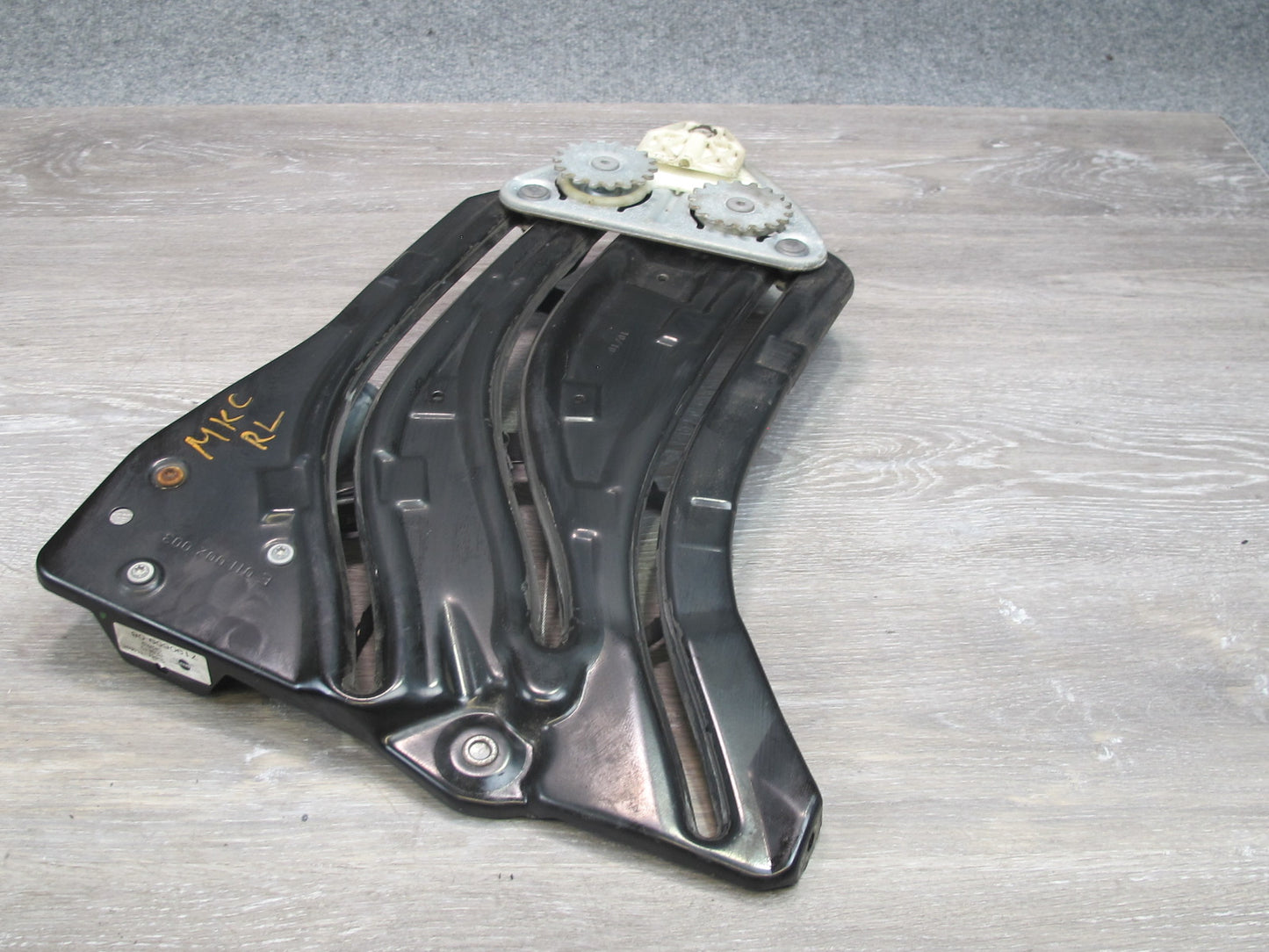 09-15 Mini Cooper R57 Convertible Rear Left Window Regulator w Motor OEM