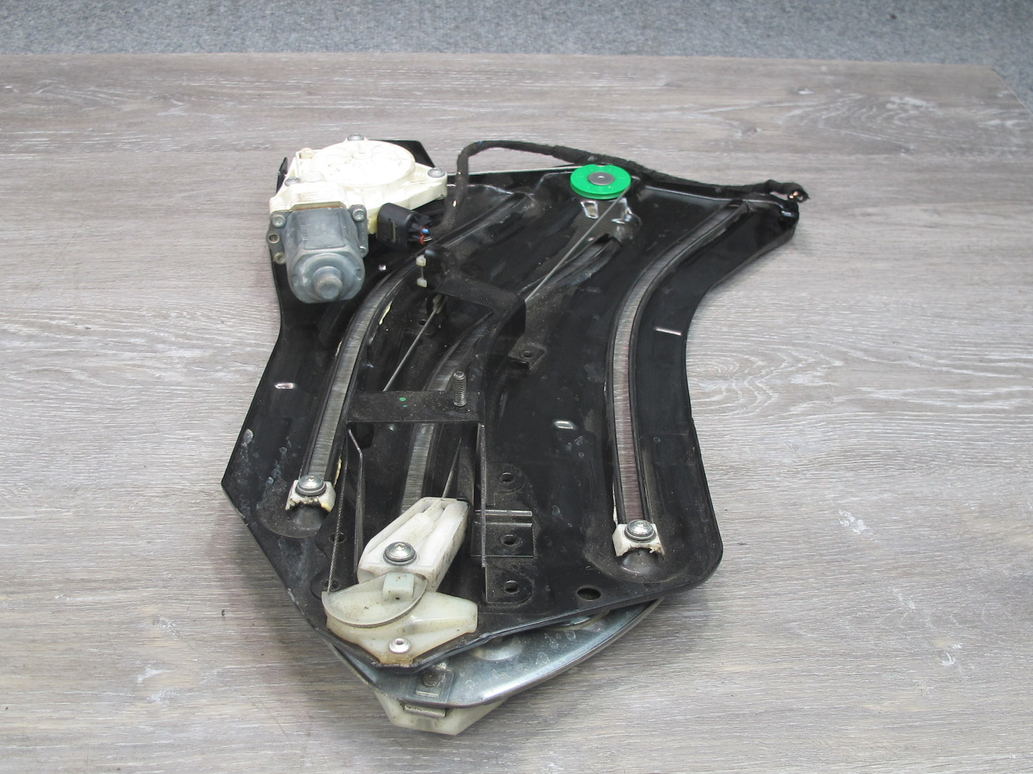 09-15 Mini Cooper R57 Convertible Rear Left Window Regulator w Motor OEM