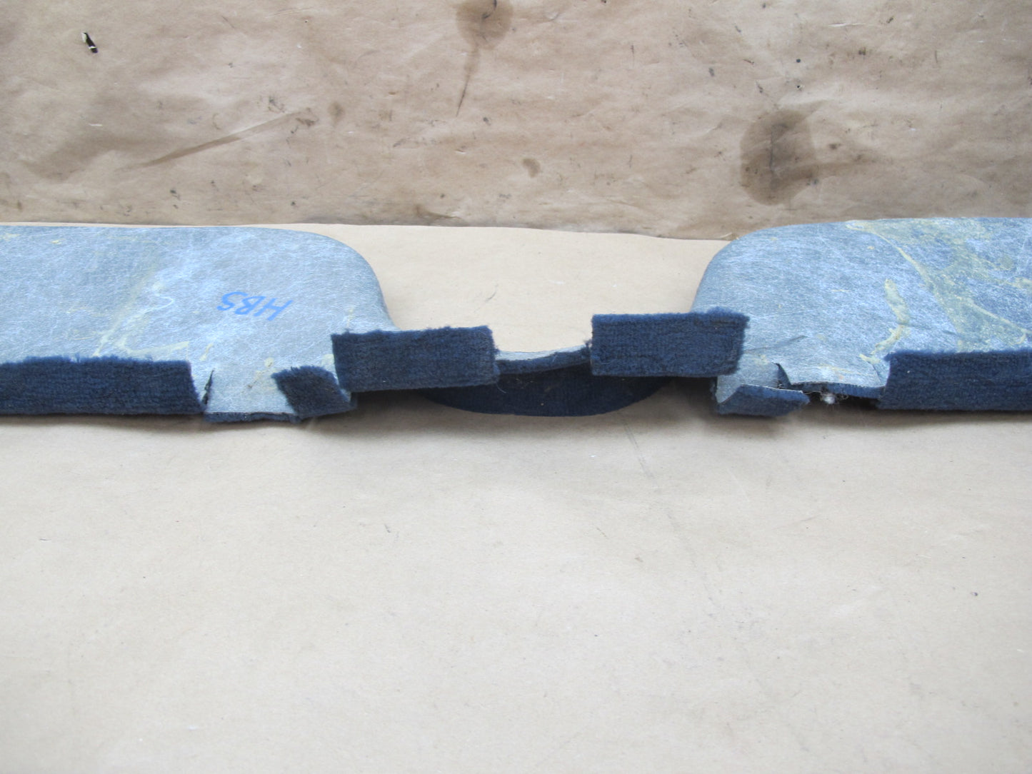 86-87 BMW E24 635CSI Rear Seat Bottom Floor Carpet Cover OEM