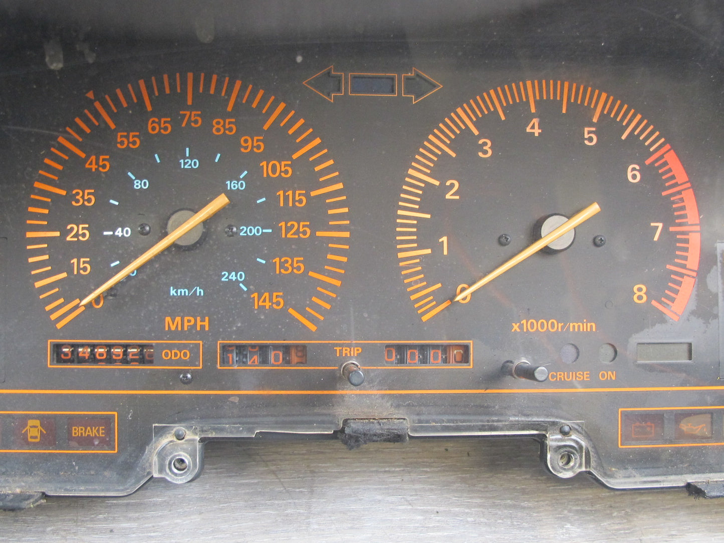 1984-1986 Nissan 300ZX Z31 Instrument Gauge Cluster 11201-FL0100 OEM