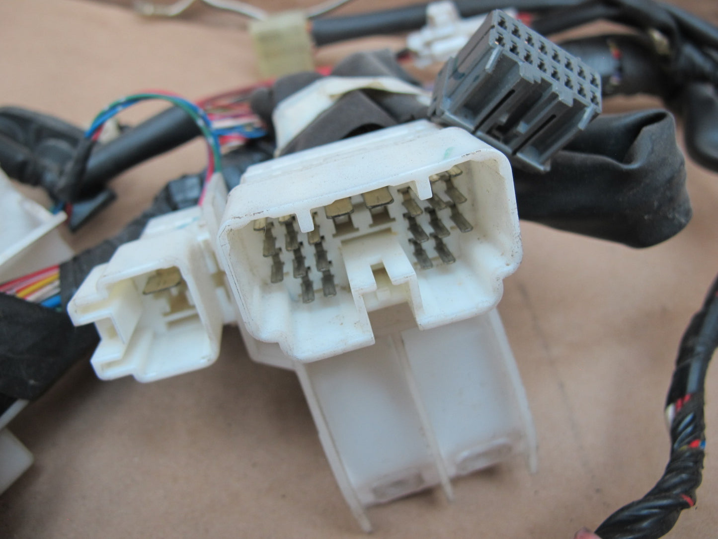 1991 Toyota SW21L MR2 5SFE M/T Main Body Dash Wire Wiring Harness Fuse Box OEM