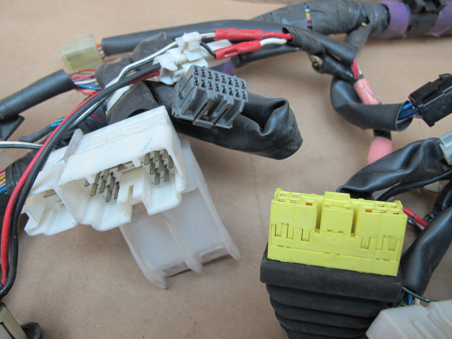 1991 Toyota SW21L MR2 5SFE M/T Main Body Dash Wire Wiring Harness Fuse Box OEM