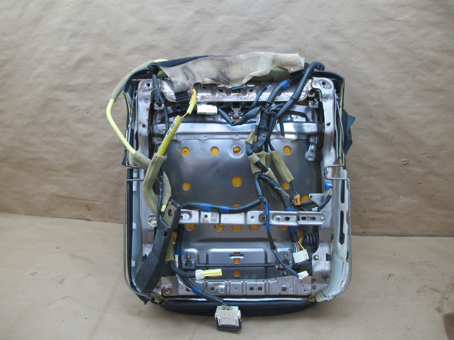 98-00 Lexus USF20L LS400 Front Right Seat Lower Leather Cushion w Wire OEM