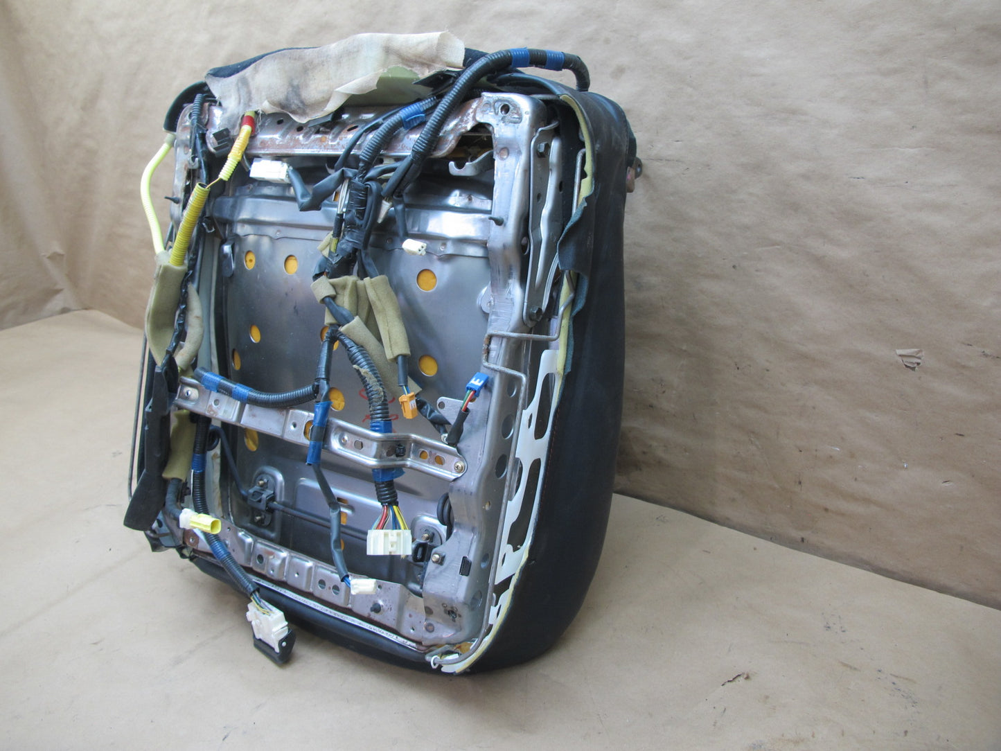 98-00 Lexus USF20L LS400 Front Right Seat Lower Leather Cushion w Wire OEM