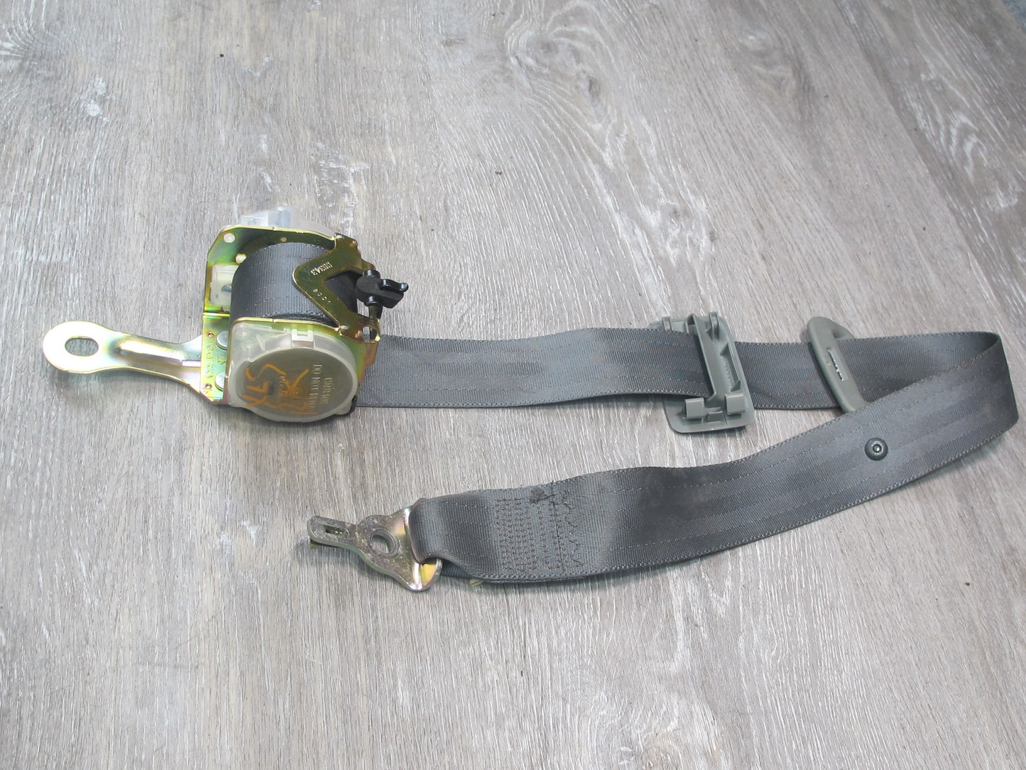 95-97 LEXUS LS400 REAR RIGHT CENTER LEFT SIDE SEATBELT RETRACTOR SET OEM