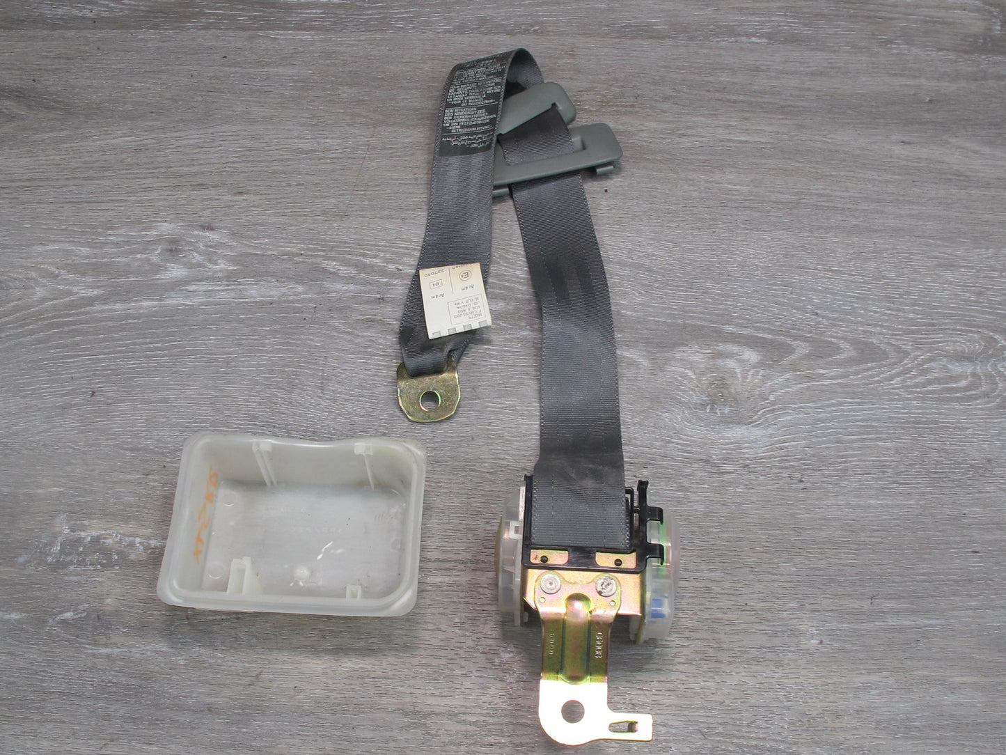 95-97 LEXUS LS400 REAR RIGHT CENTER LEFT SIDE SEATBELT RETRACTOR SET OEM
